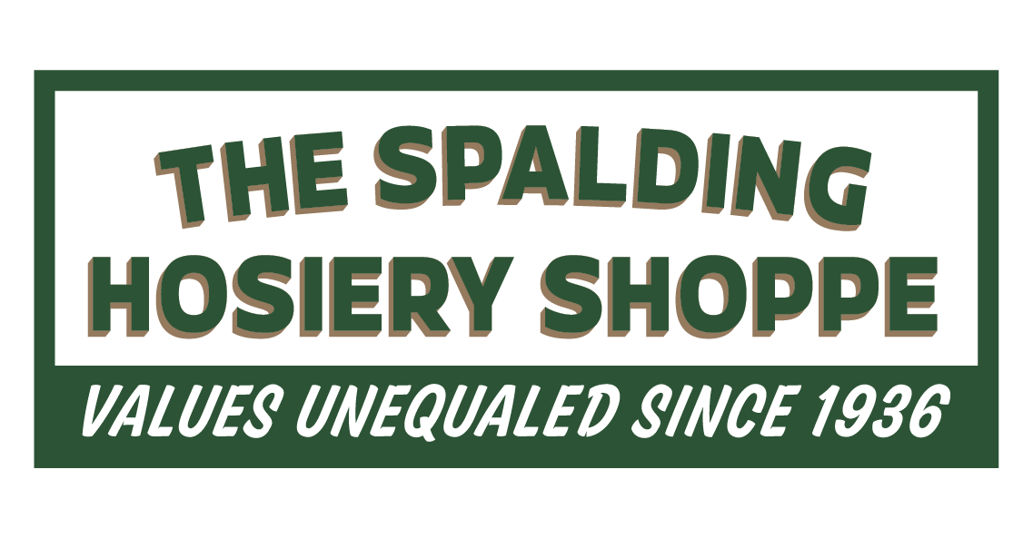 Original Spalding Hosiery Sign